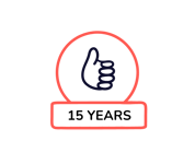 15 years' of experience